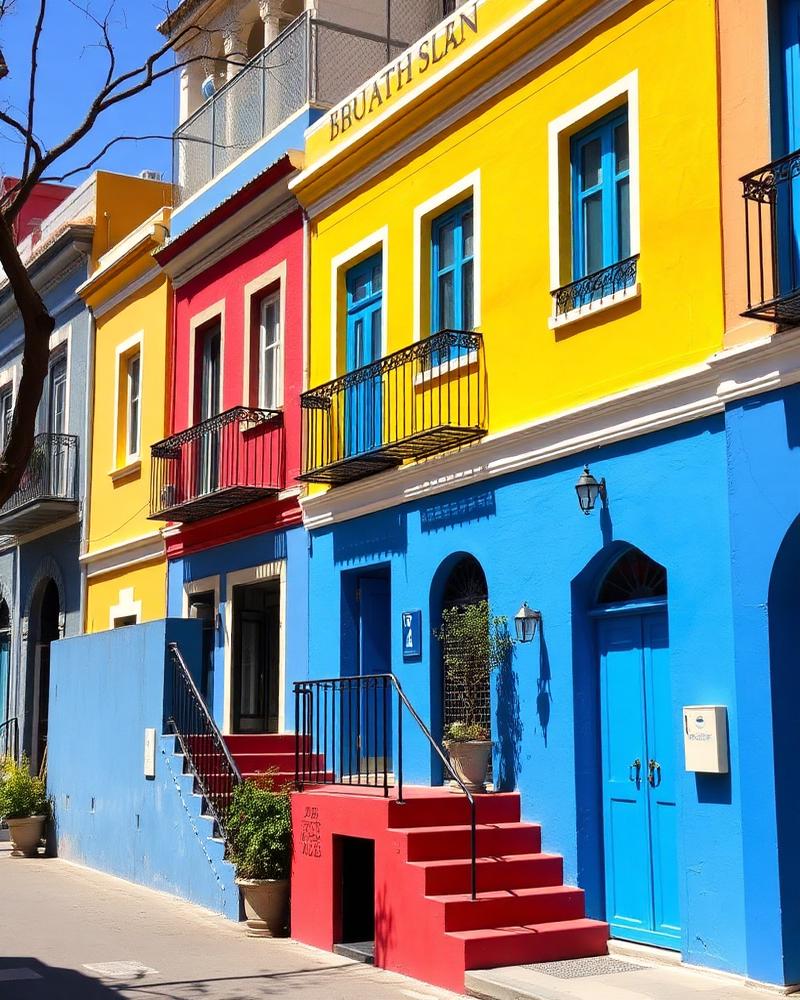 Casas de colores en La Boca